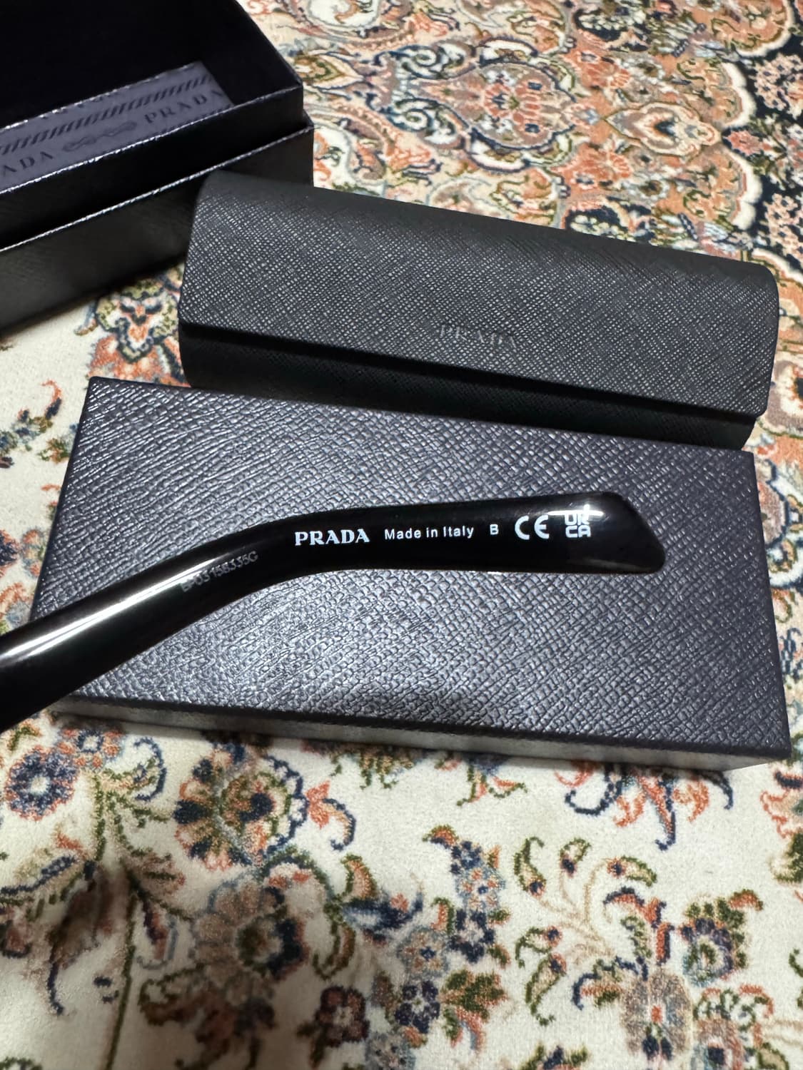 PRADA rim square eyeglasses 상품이미지3