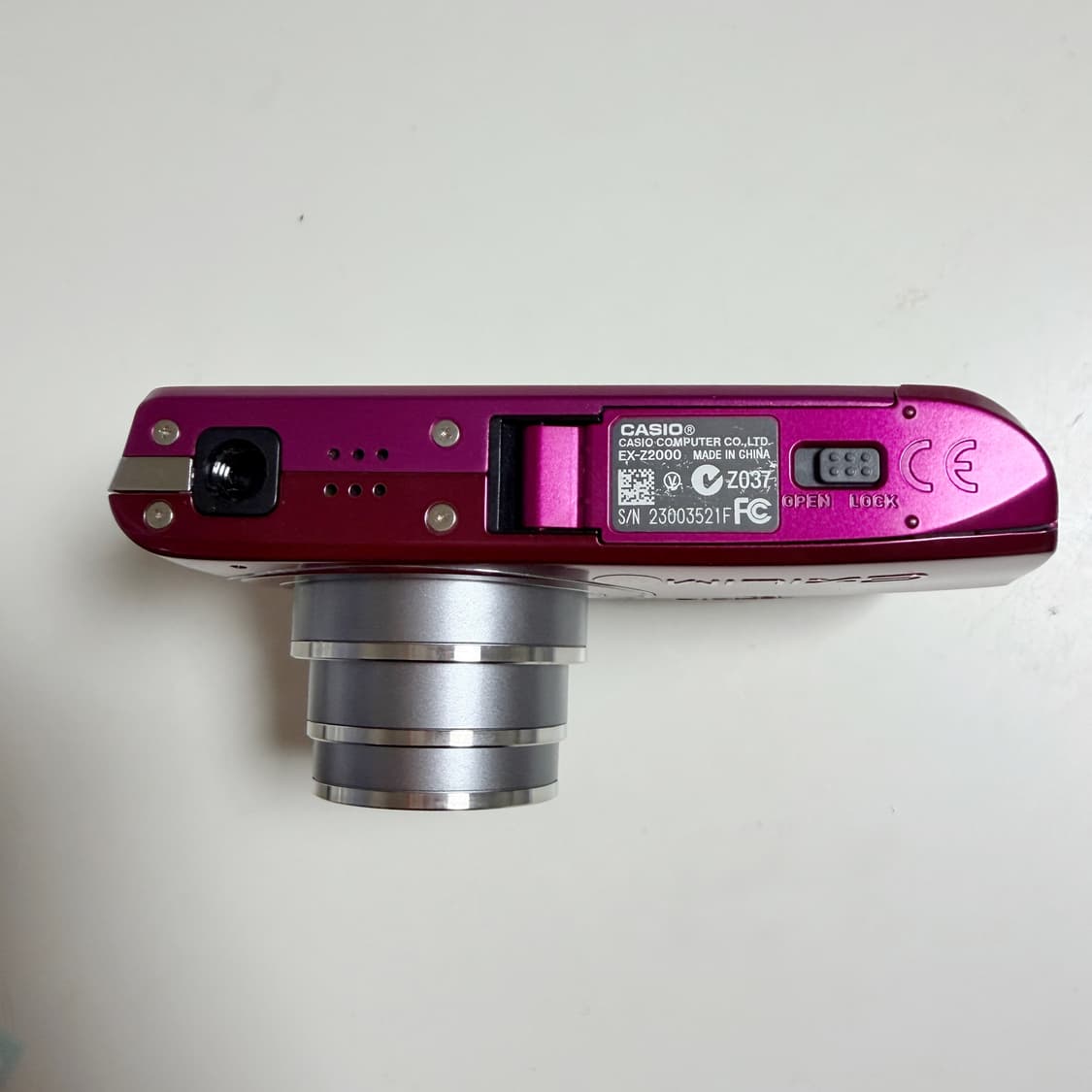 카시오 엑슬림 Z2000 디지털 카메라 상품이미지6