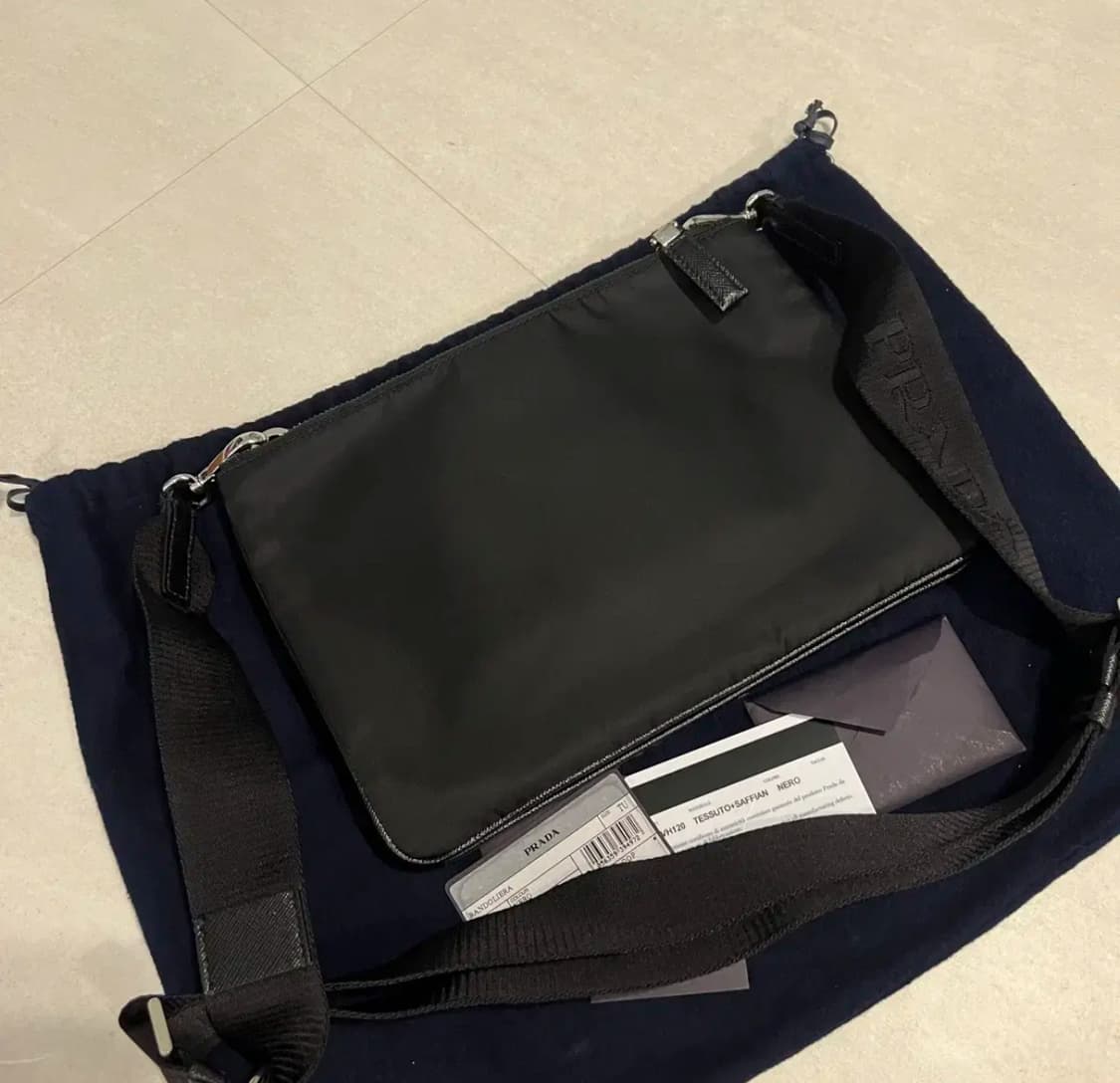 프라다 리나일론 호보백 크로스백 상품이미지5