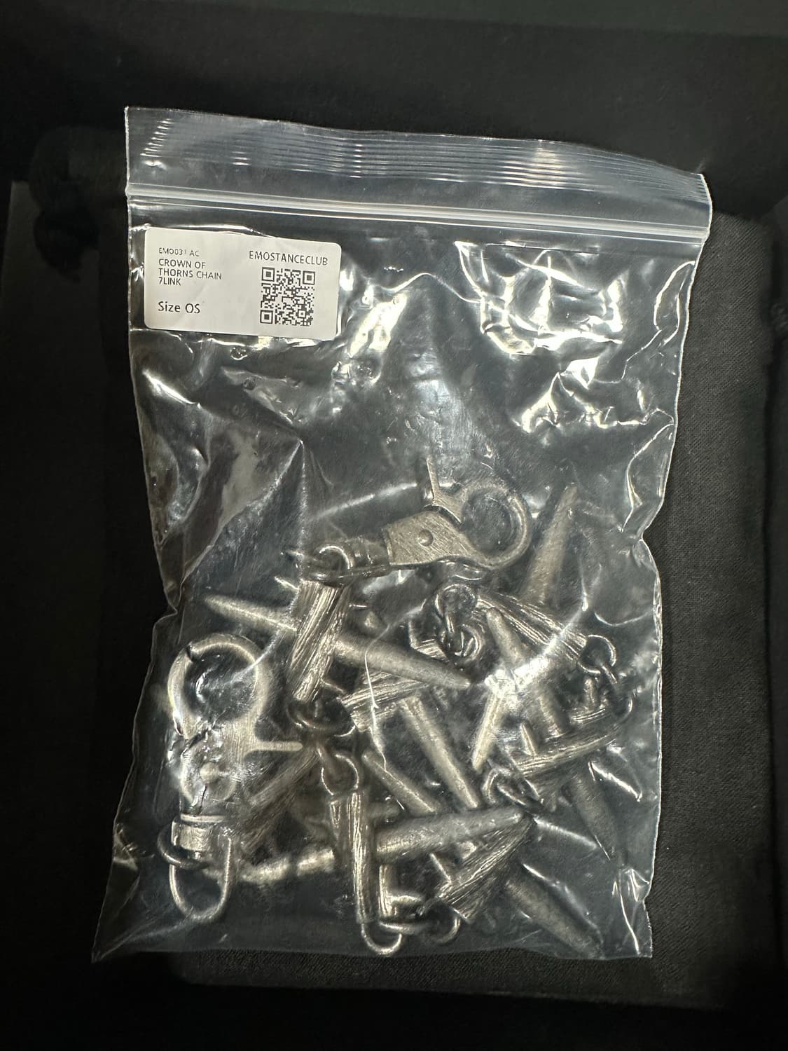 에모스탠스클럽 크라운 오브 쓰론 7링크 키체인 체인 상품이미지3