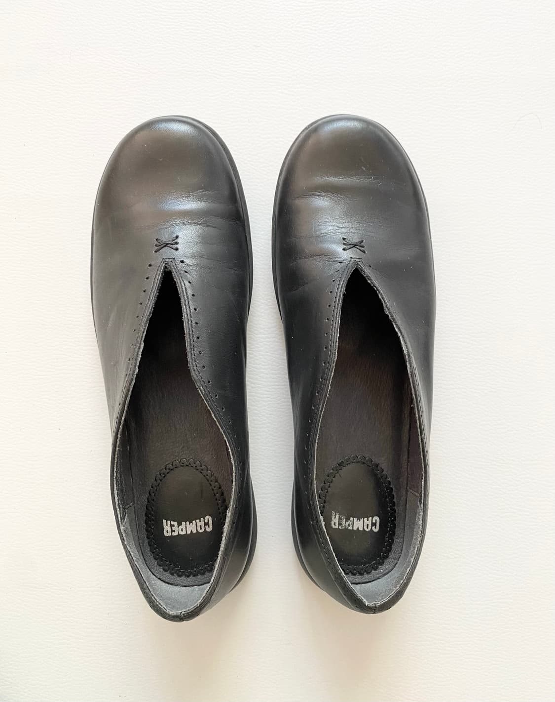 [캠퍼] 정품 스파이럴 코멧 가죽 블랙 여성슈즈 38(240~245) 상품이미지1