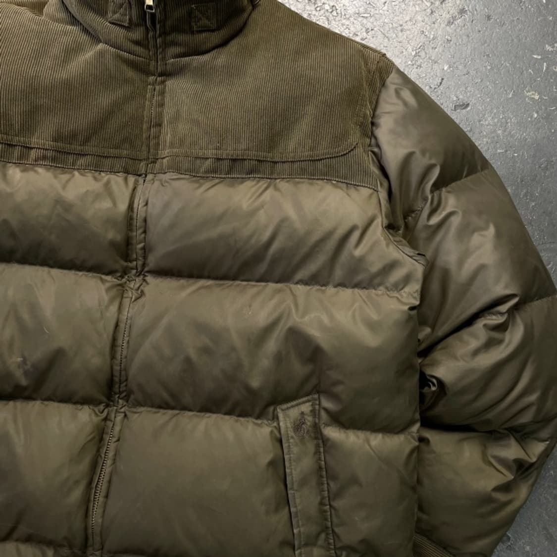 105 빈폴 코듀로이 패딩 상품이미지2