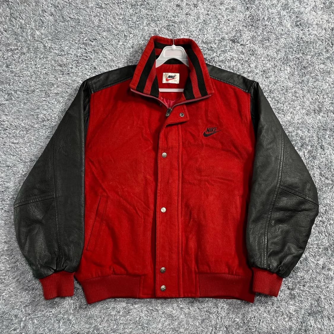 1990s 나이키 NIKE 소가죽 배스킷볼 자켓 상품이미지3