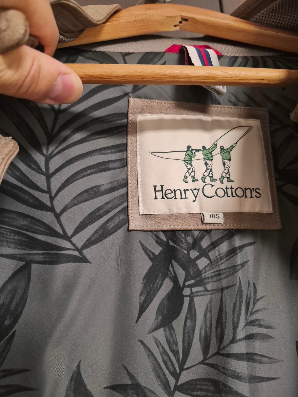 헨리코튼 가죽자켓 상품이미지3