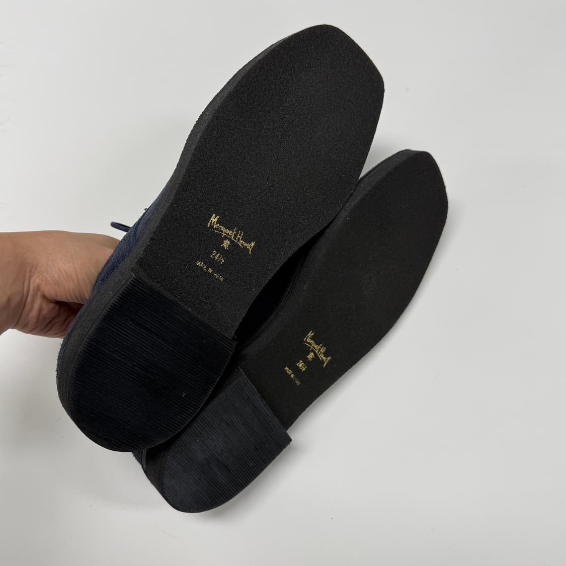 Margaret Howell suede square toe shoes 상품이미지5