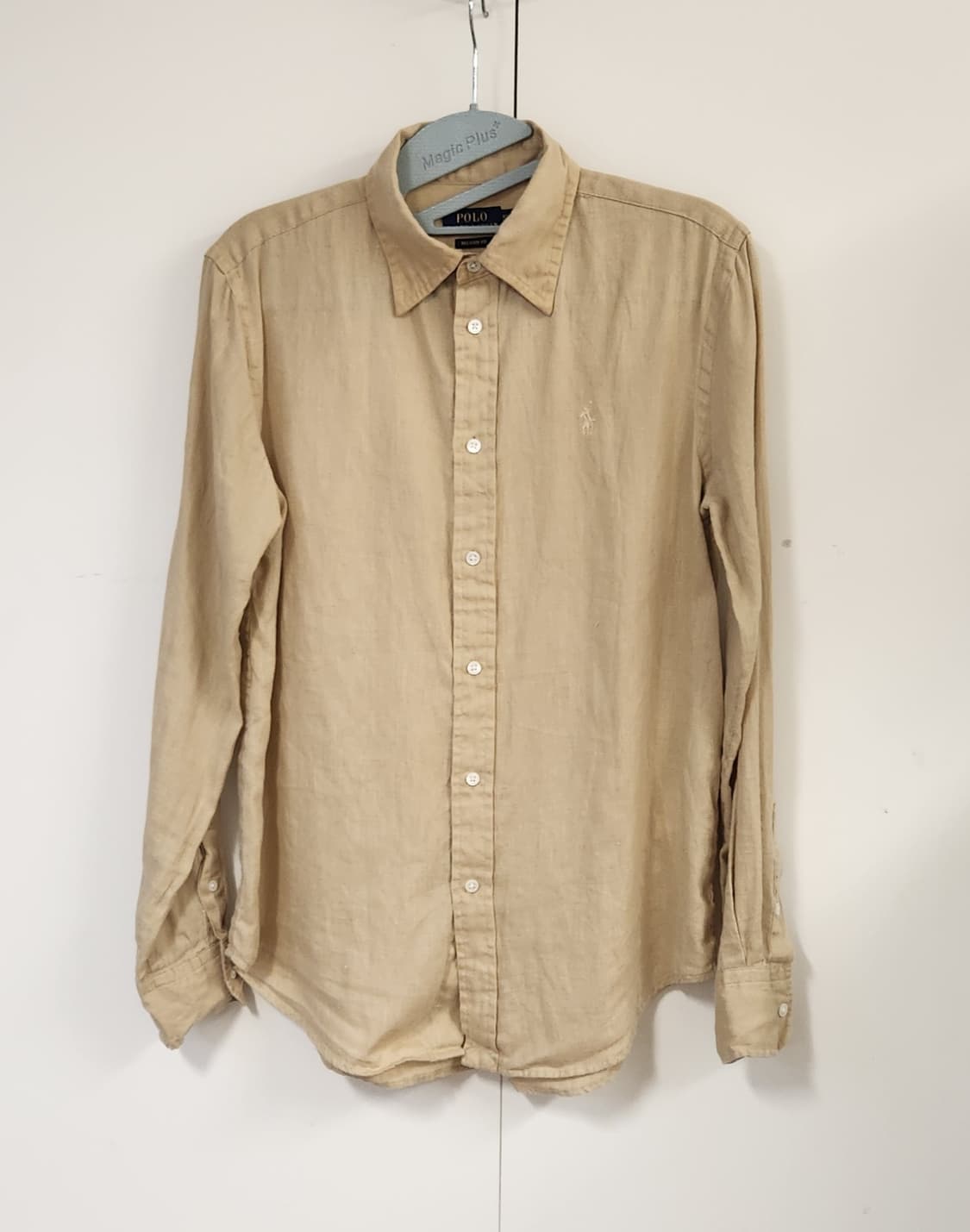 폴로 랄프로렌 신형 린넨 셔츠 XS 상품이미지2