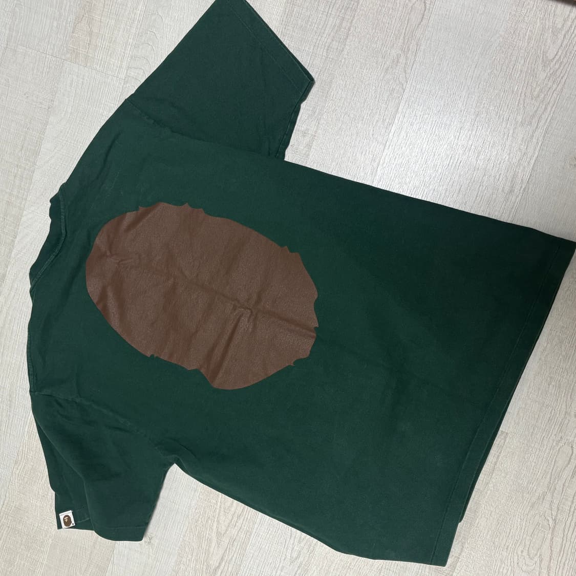 베이프 빅헤드 반팔 그린L 상품이미지2