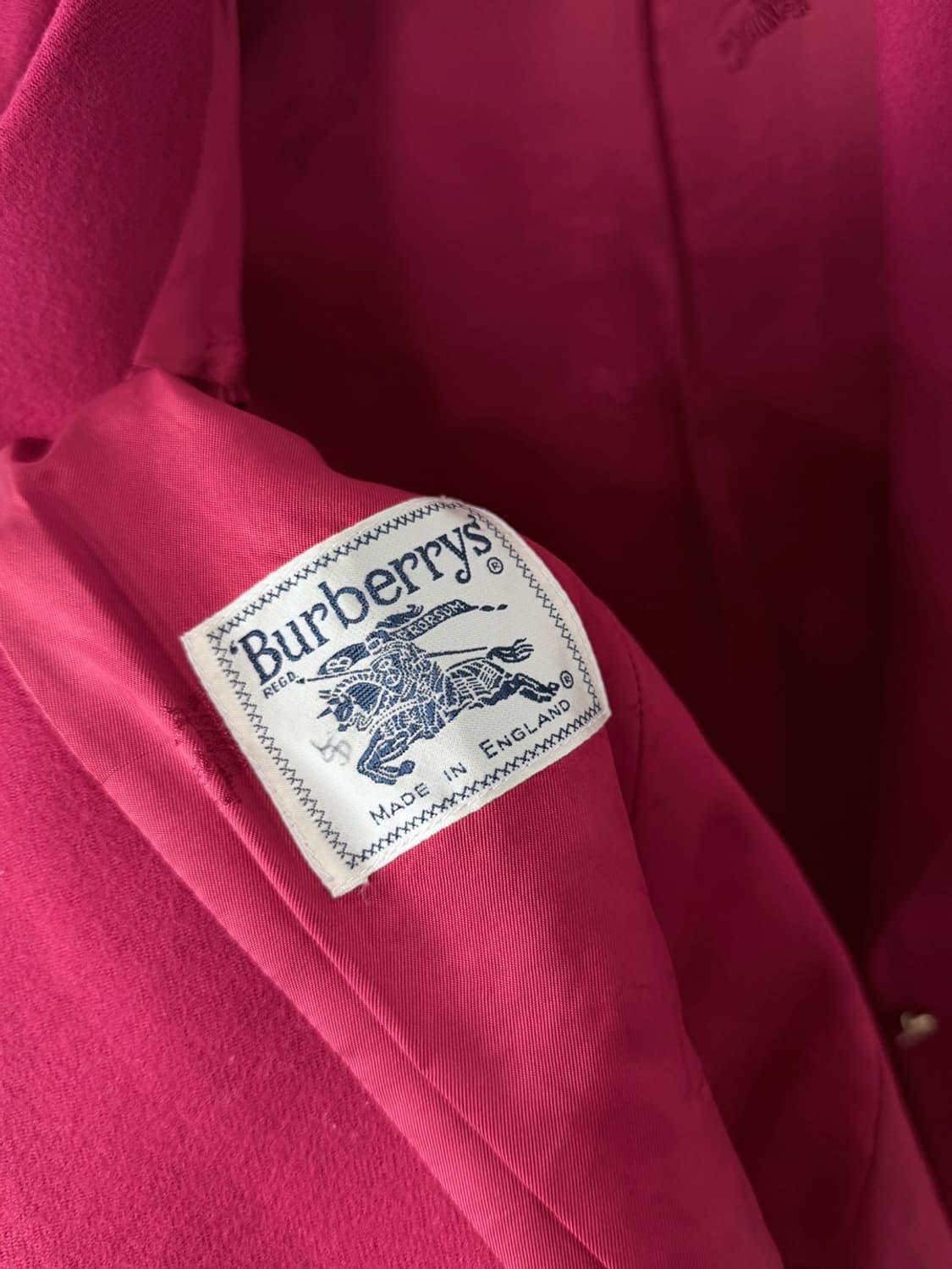 버버리 크레스트 로고 금장 블레이져 자켓  상품이미지5