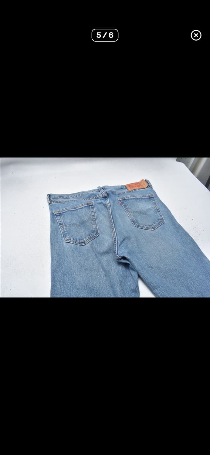 리바이스 501 청바지 데님팬츠 34 M0015 상품이미지5