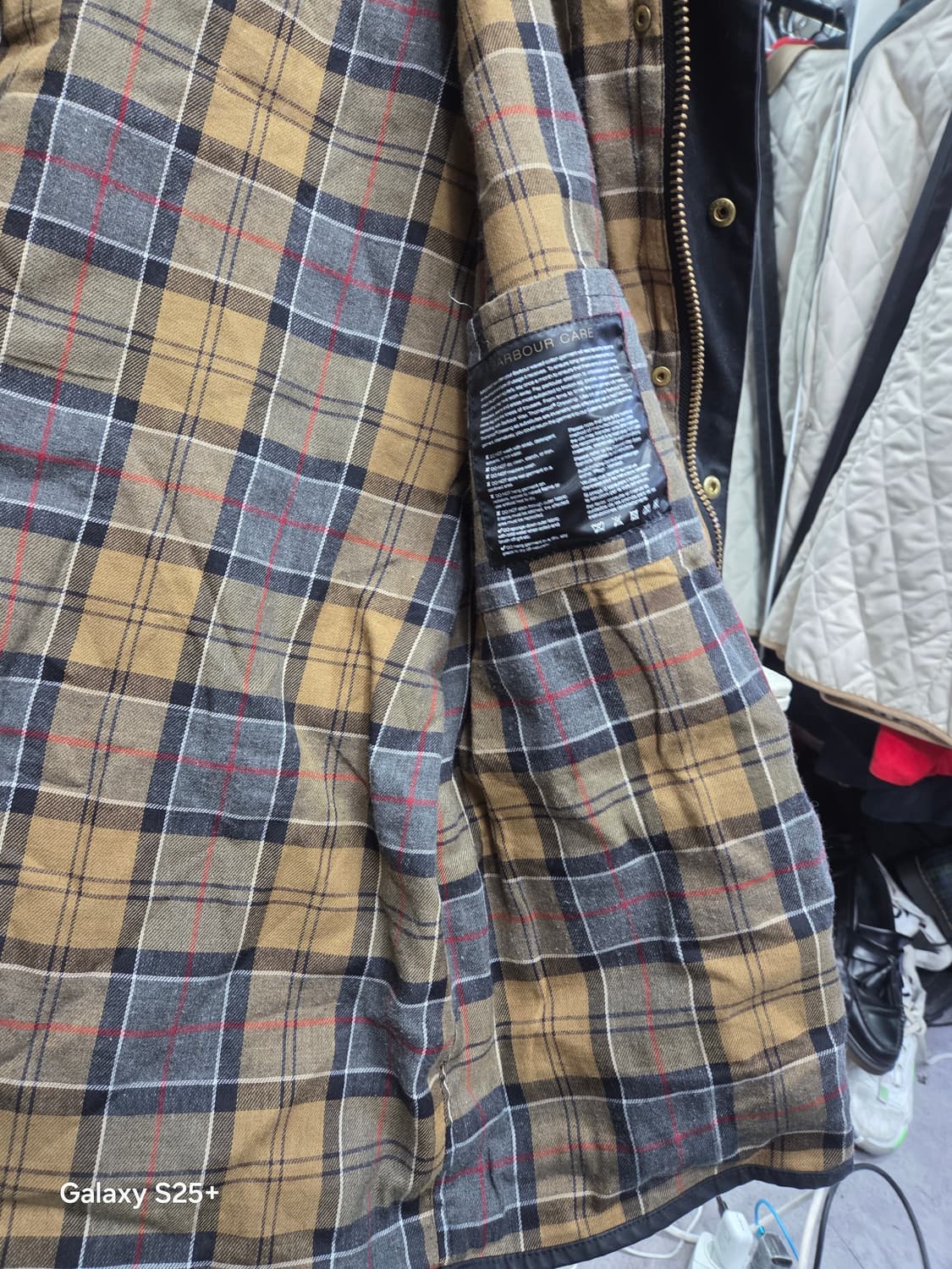 바버   인터네셔날   블랙 자켓 상품이미지7