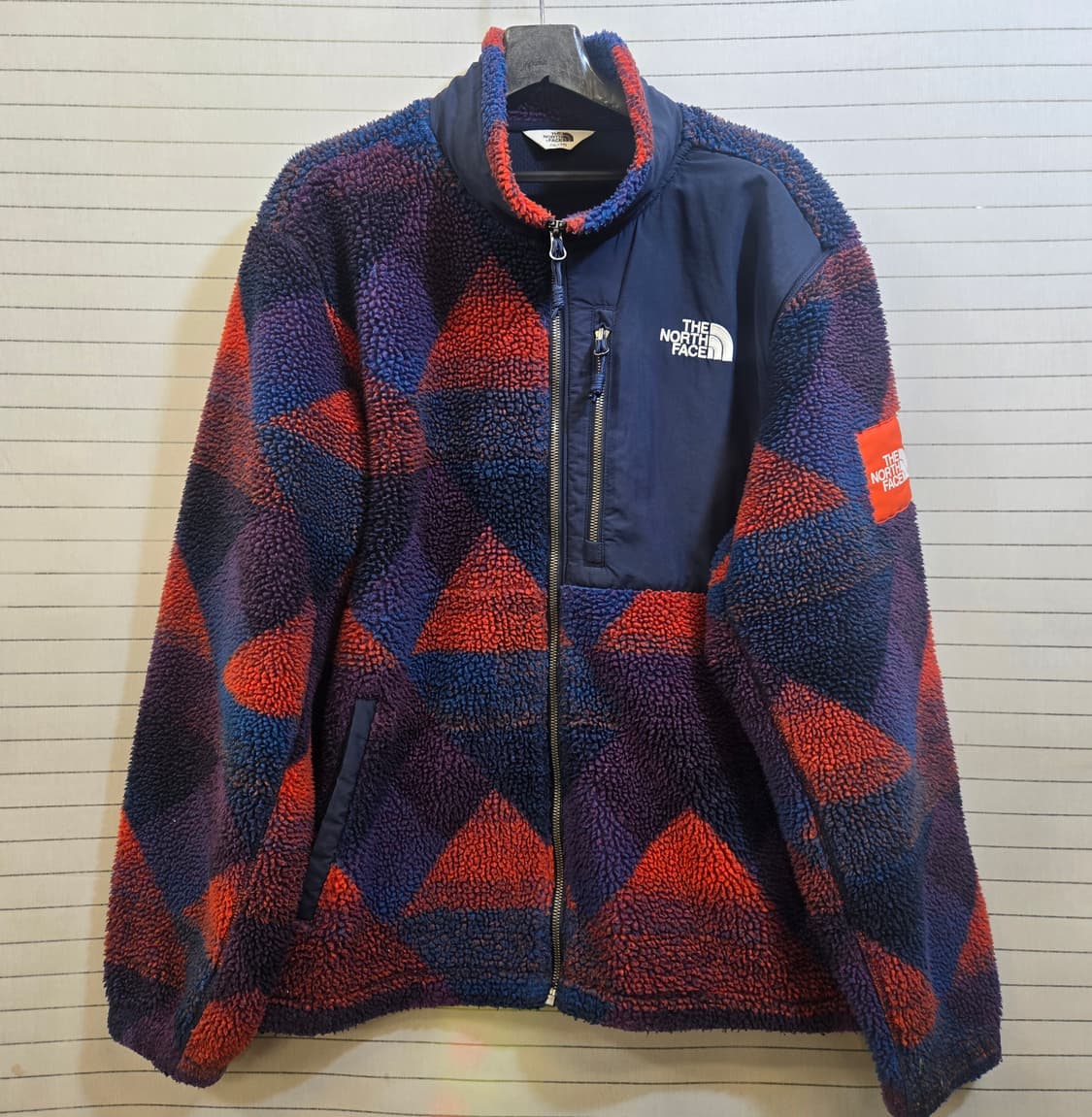 노스페이스 오렌지와펜 후리스자켓 2XL/110 상품이미지1