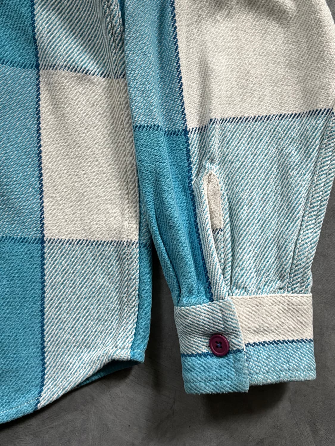 Stussy 스투시 스카이블루 코튼 셔츠 상품이미지4