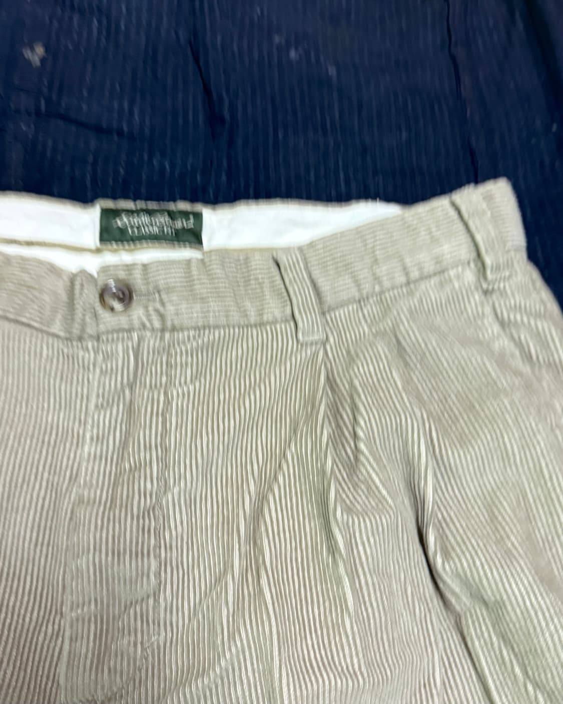 90‘s 에디바우어 투턱 클래식 핏 코듀로이 팬츠 36 상품이미지2