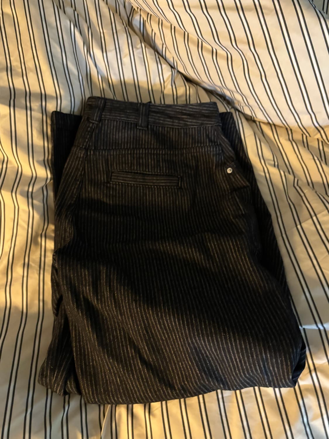 The Coldest Moment 스트라이프 바지 M 상품이미지3