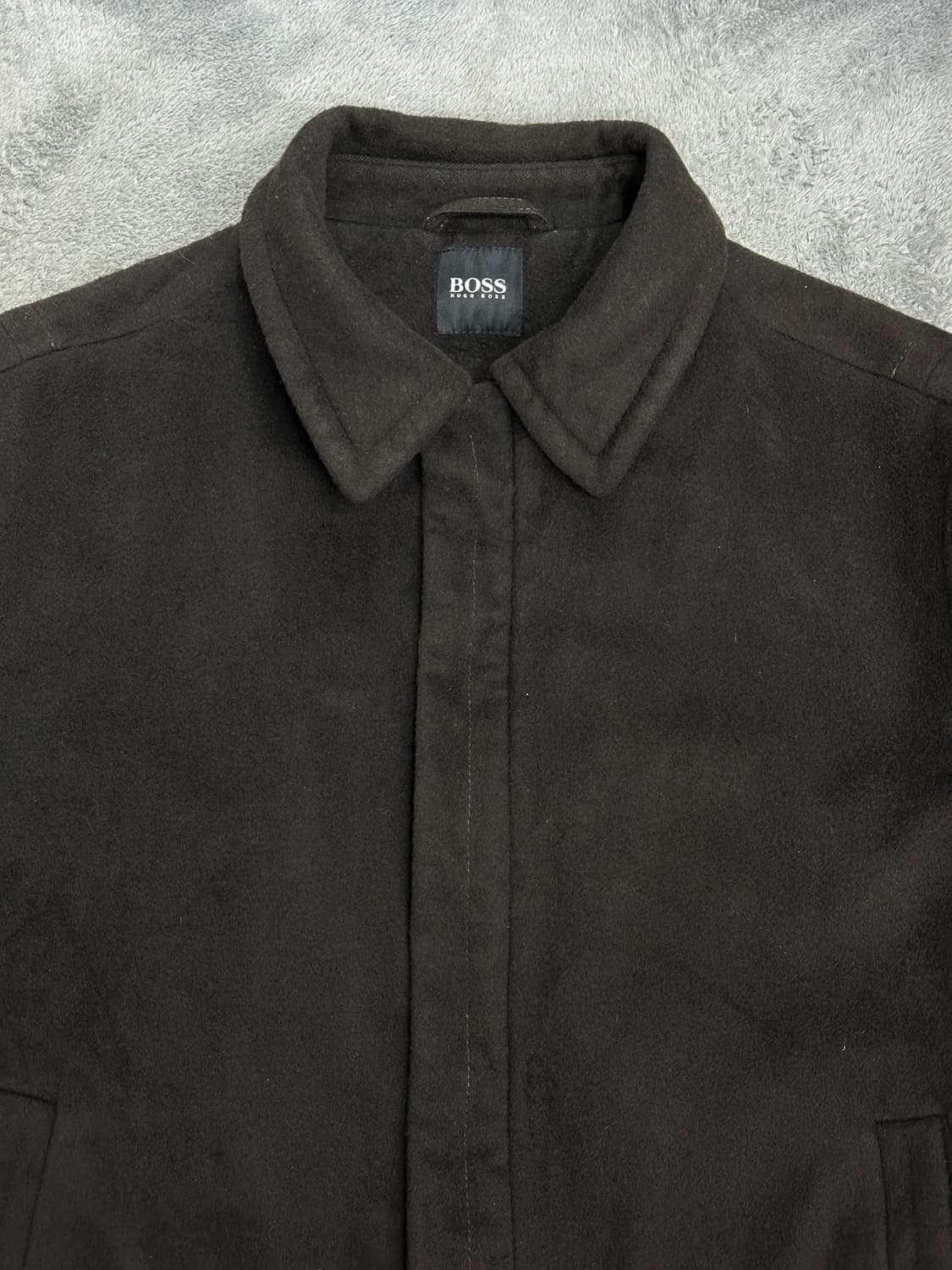 00s HUGO BOSS 울 캐시미어 자켓 L 상품이미지4