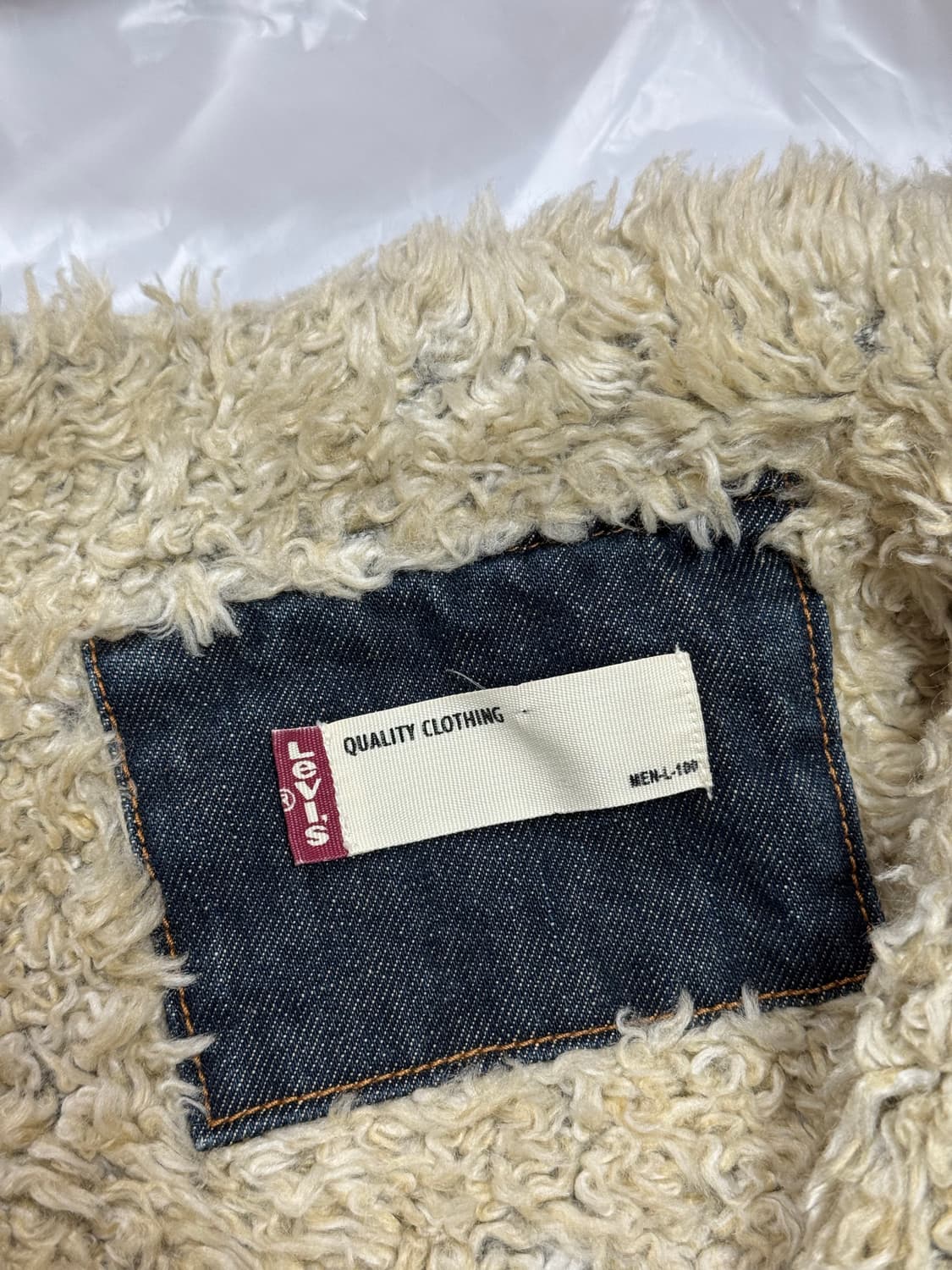 levi's 리바이스 셰르파 청자켓 상품이미지4