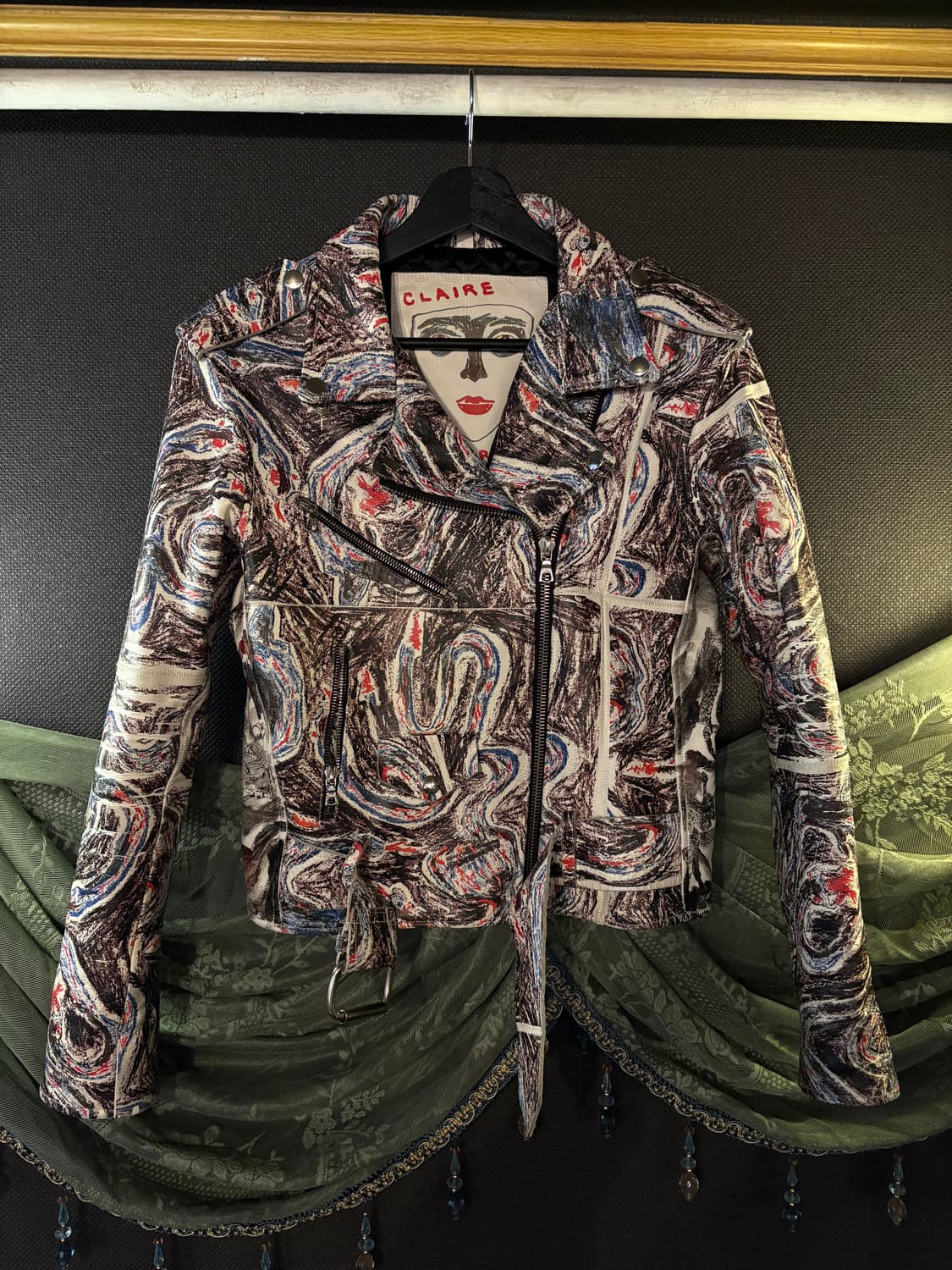 Claire Barrow hand painting jacket 상품이미지1