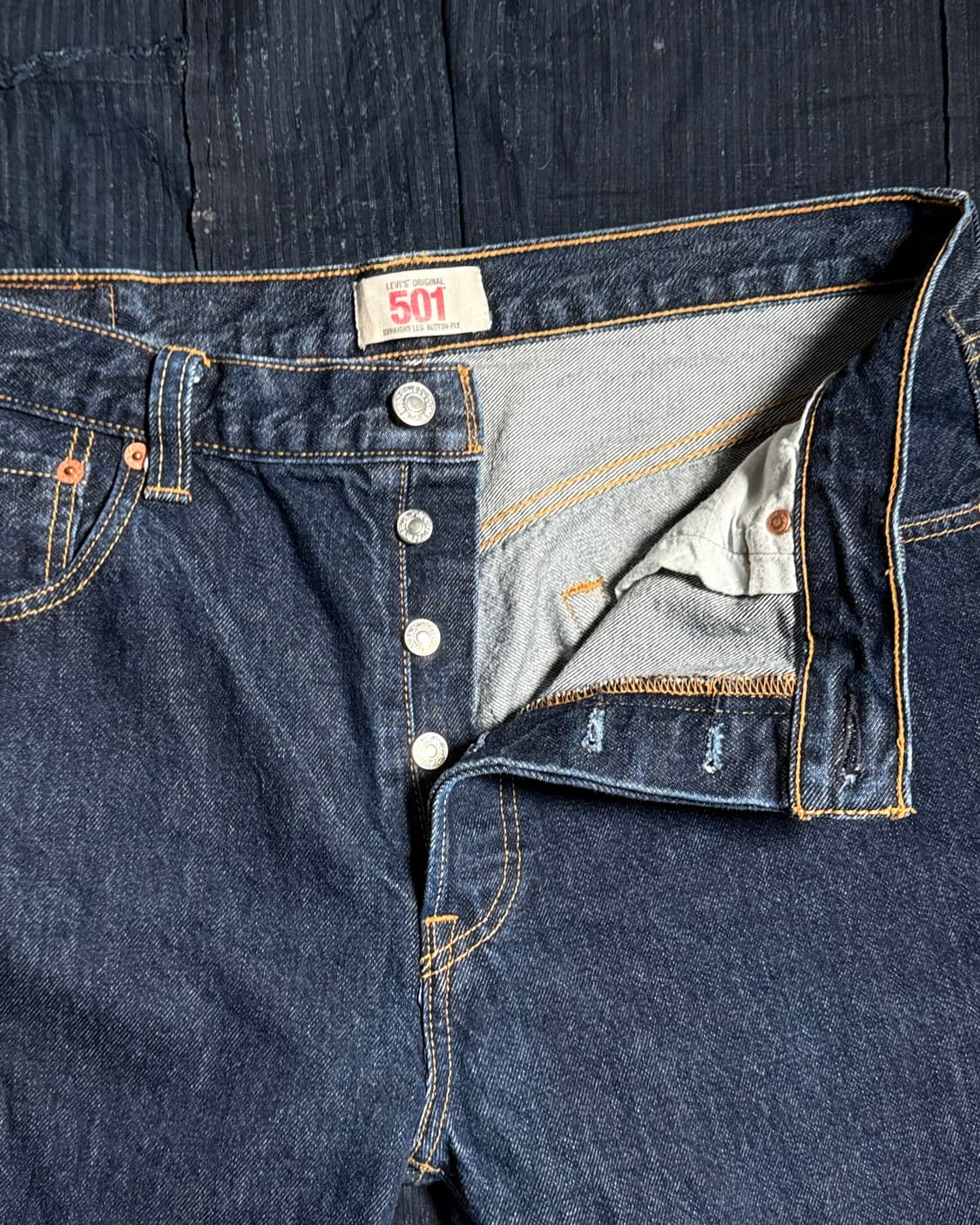 00‘s 리바이스 501 스트레이트핏 데님 팬츠 36 상품이미지2
