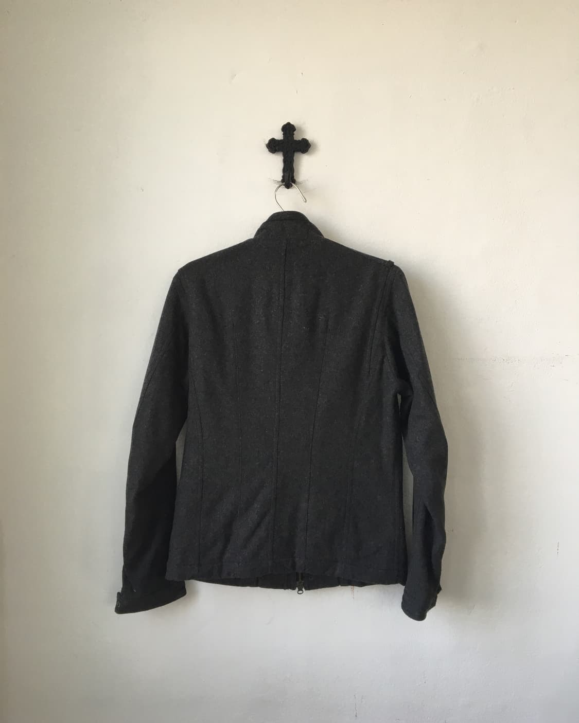 High neck woolen jacket 상품이미지3