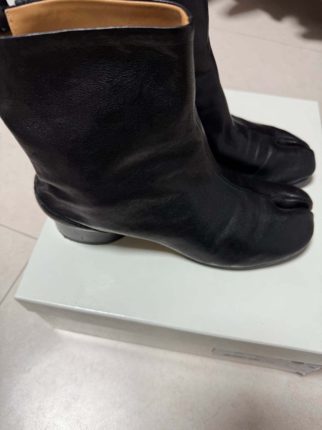 메종 마르지엘라/타비부츠 37.5사이즈/블랙 상품이미지6