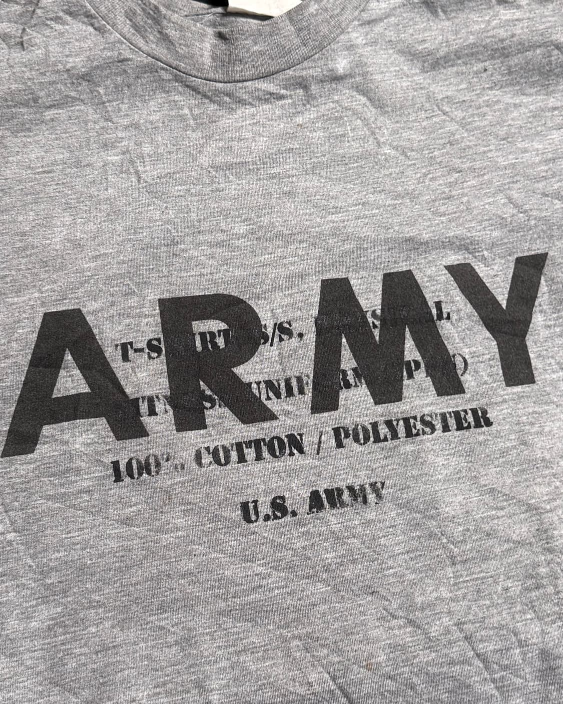U.S Army 'Spec.' 스텐실 IPFU 티셔츠 M 상품이미지2