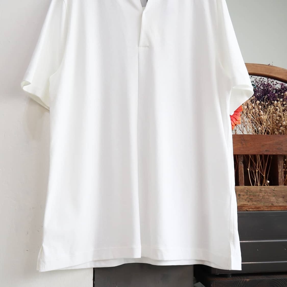 TIME 카라넥 하프티셔츠 상품이미지3