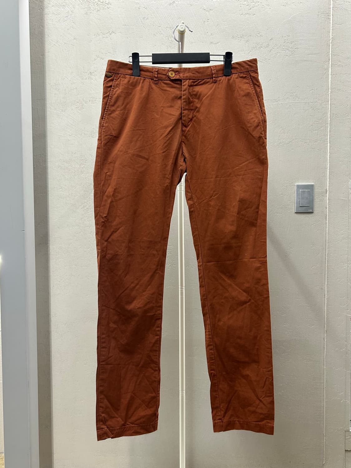 네덜란드 스카치앤소다(scotch&soda) 브라운 면바지 상품이미지2