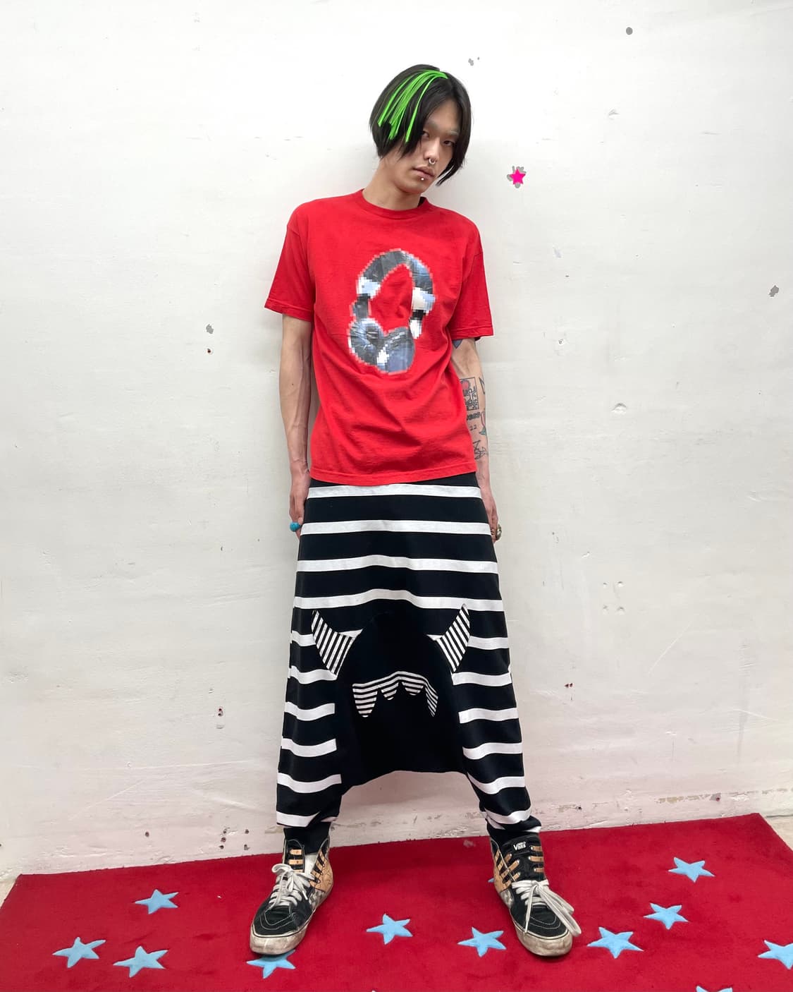 Blur headset red t-shirt 상품이미지5