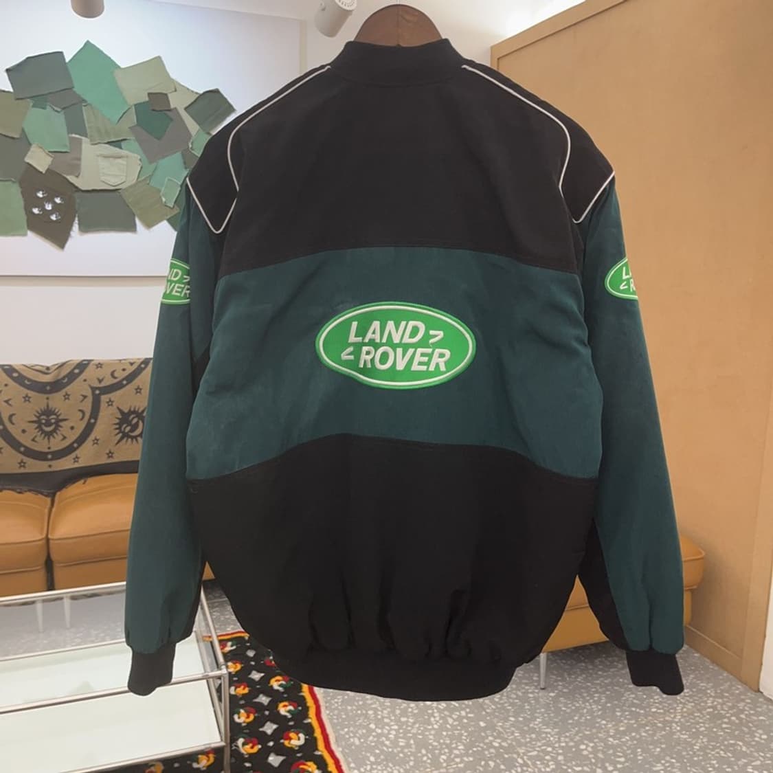 랜드로버 레어 모터사이클 레이싱 바이커 자켓 XL C07299 상품이미지4