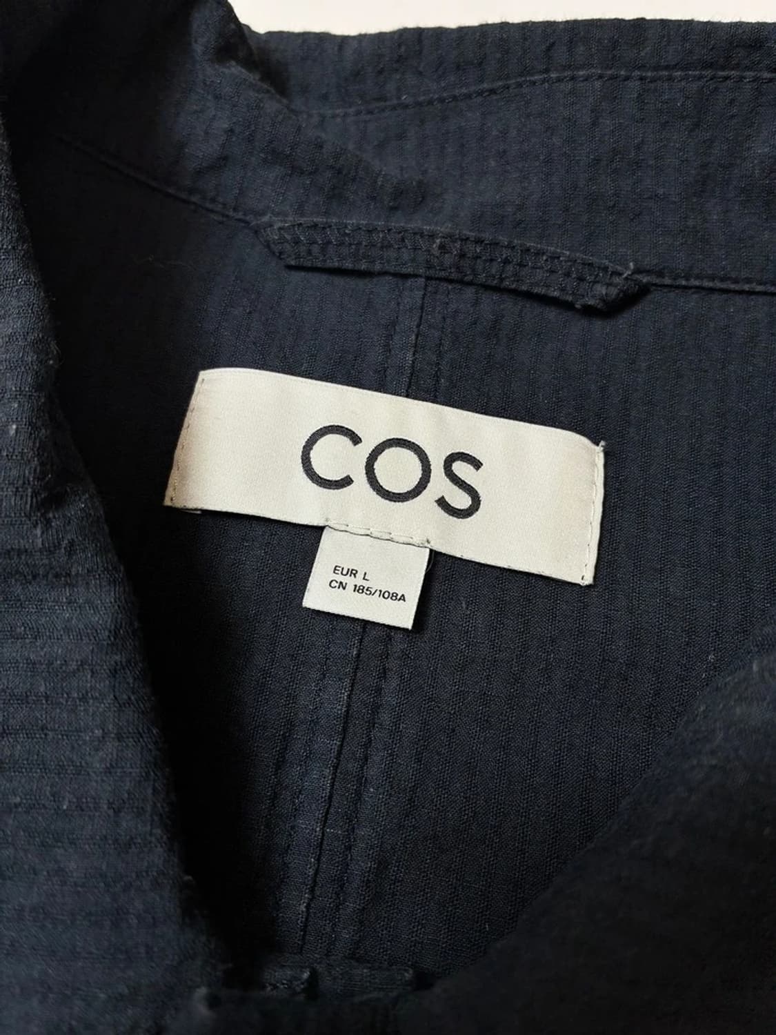 코스 COS 린넨 블렌드 반팔 투포켓 반팔 셔츠 PN9091 상품이미지5