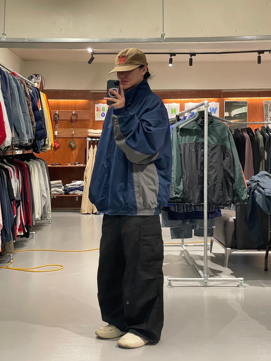 카베라스 플리스 바람막이 자켓   상품이미지4