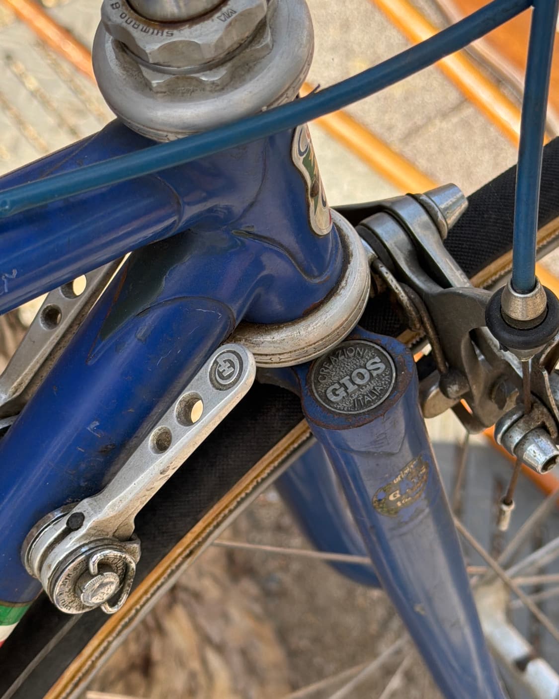 빈티지 소품 GIOS 1980년산 토리노 로드 바이크 상품이미지5