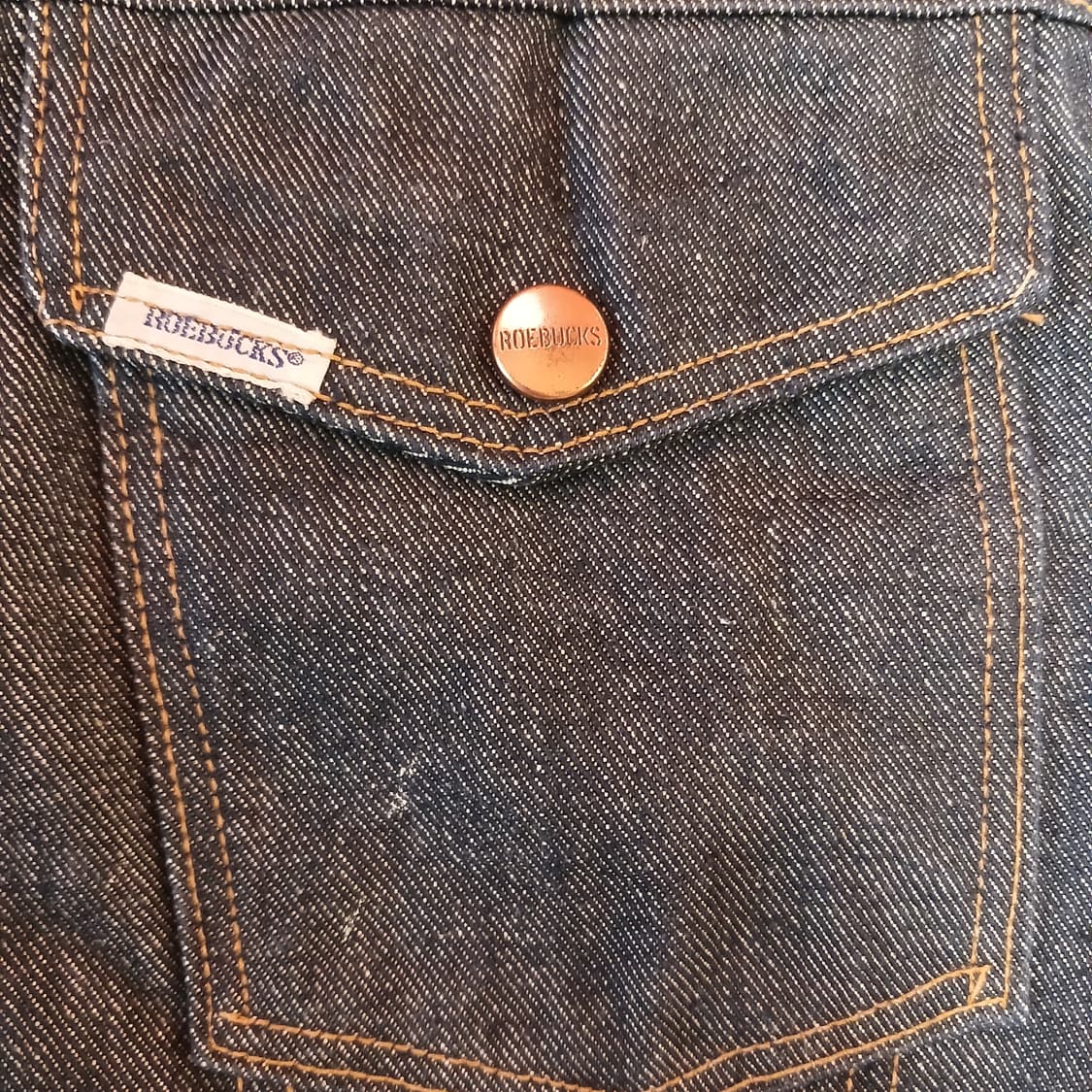 로벅스 셀비지 데님 트러커 자켓  Made in U.S.A. 상품이미지2