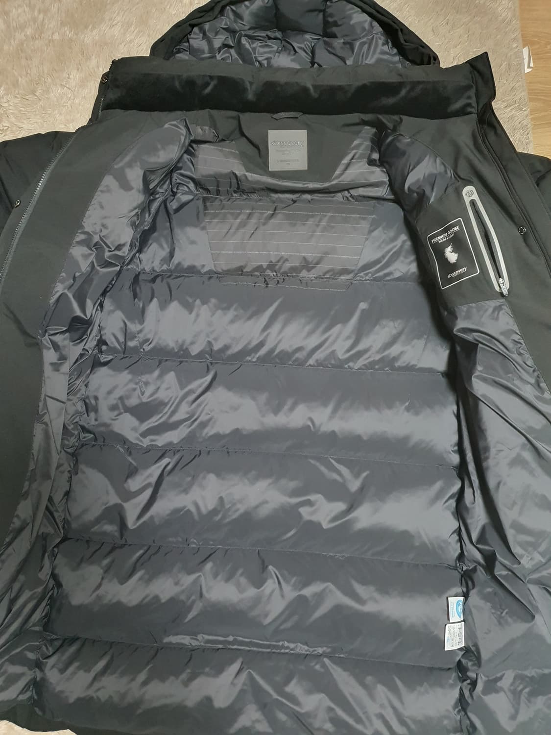 디스커버리 익스페디션 고쉬다운 롱 패딩 사이즈 여 100 상품이미지4