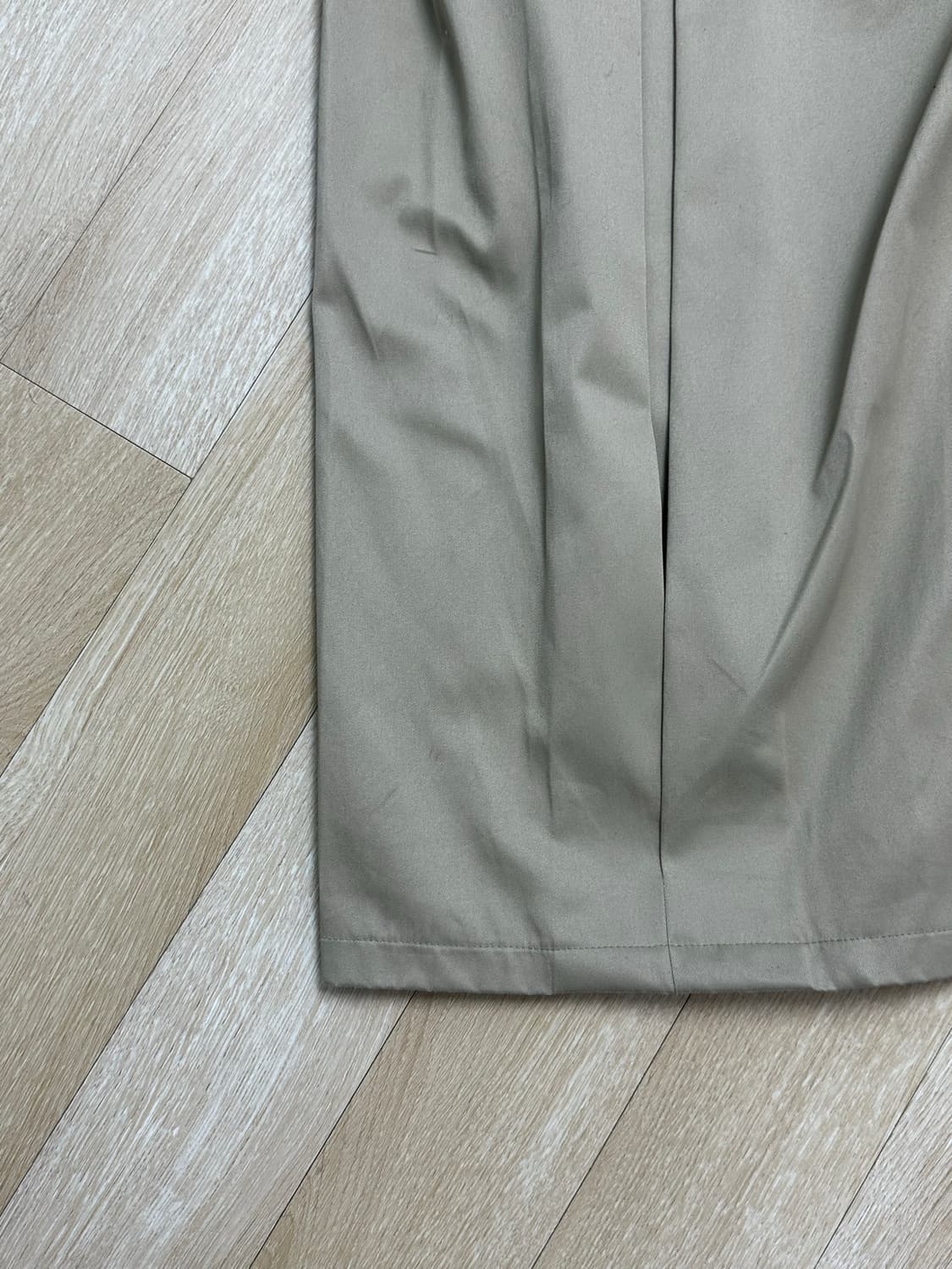 [M/L] 세이지네이션 박스 플리츠 팬츠 상품이미지8