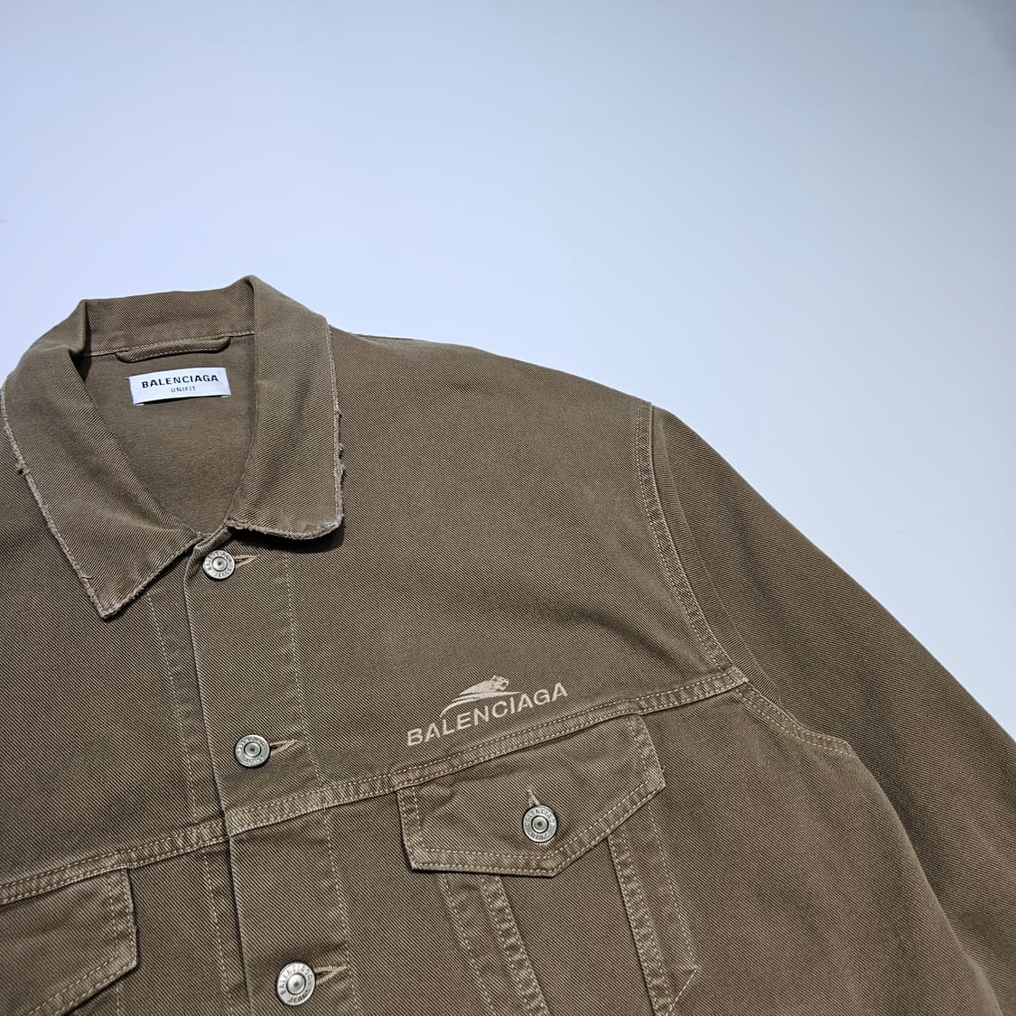 발렌시아가 오버핏 트러커 자켓[M] 상품이미지2