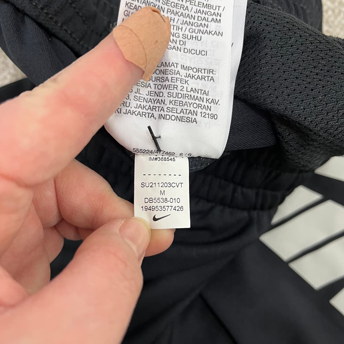 M 나이키 드라이핏 밴딩 반바지 0225M2 상품이미지5