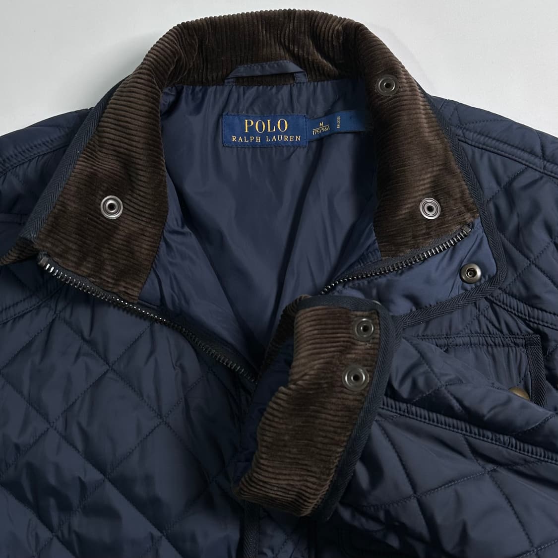 폴로 랄프로렌 네이비 3포켓 퀼팅 자켓 상품이미지5