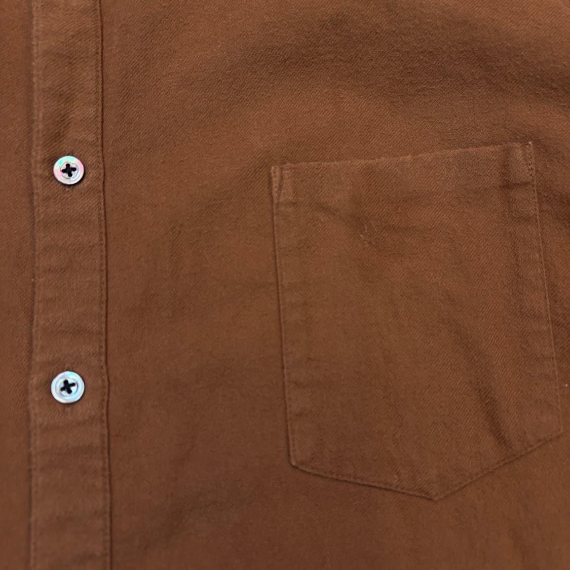 steven alan 스티븐알란 노카라 플란넬 셔츠  상품이미지3