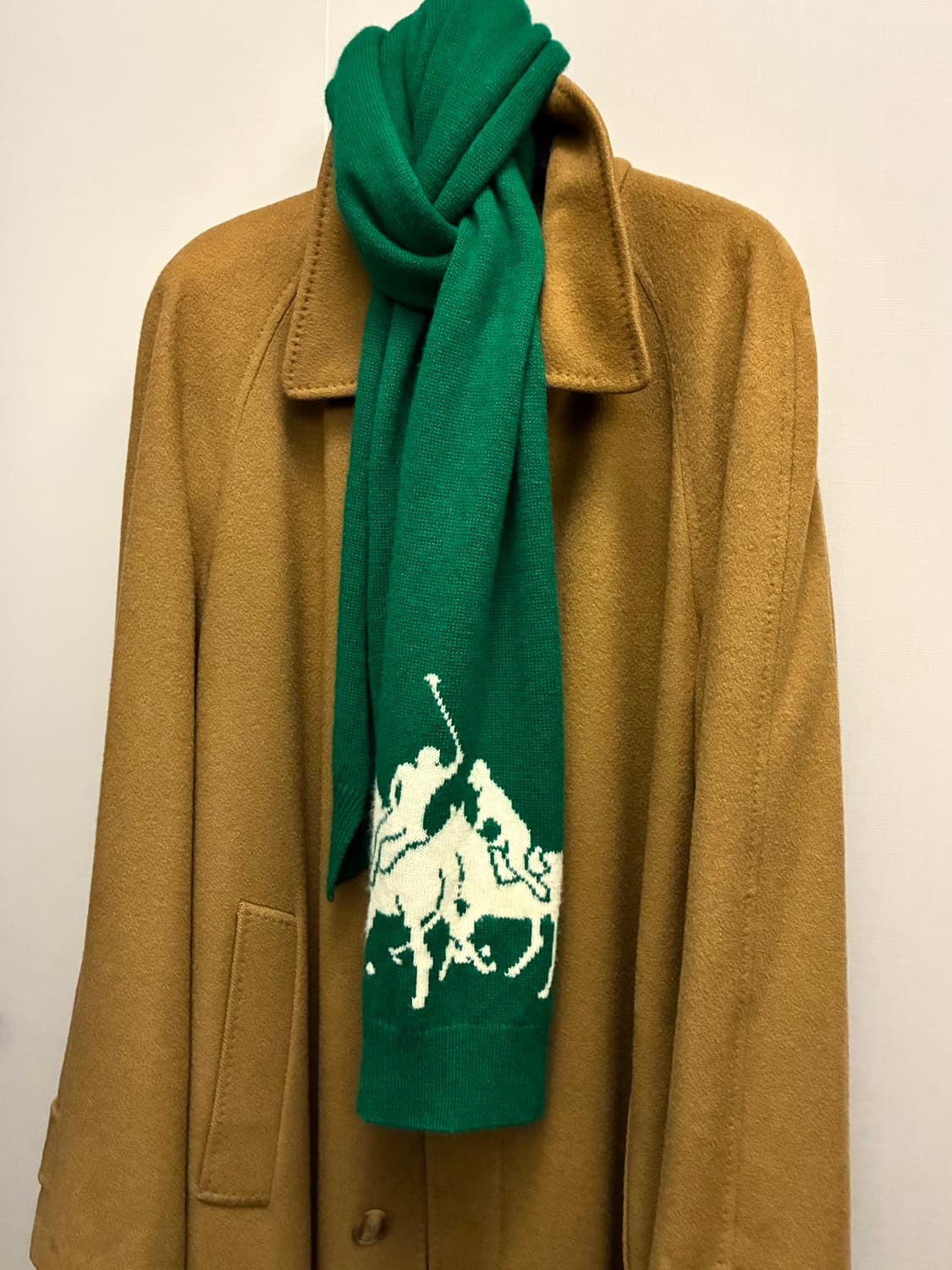 POLO 폴로랄프로렌 캐시미어 램스울 빅포니 머플러(폴로목도리) 상품이미지1