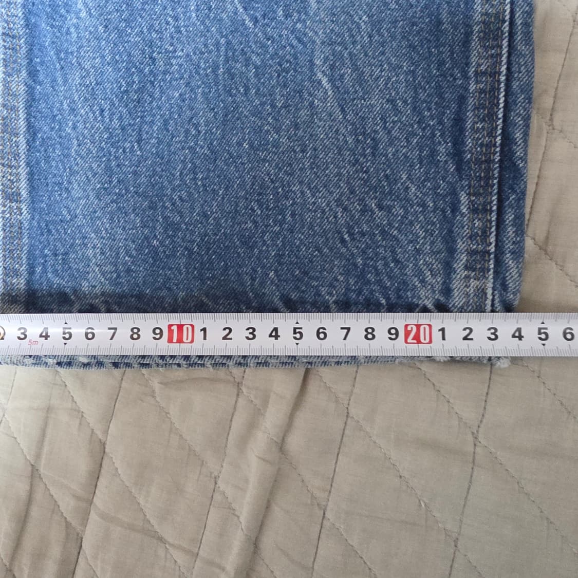 [40X30] 빈티지 칼하트 더블니 B07 DNM 데님팬츠 스테인 B14 상품이미지10