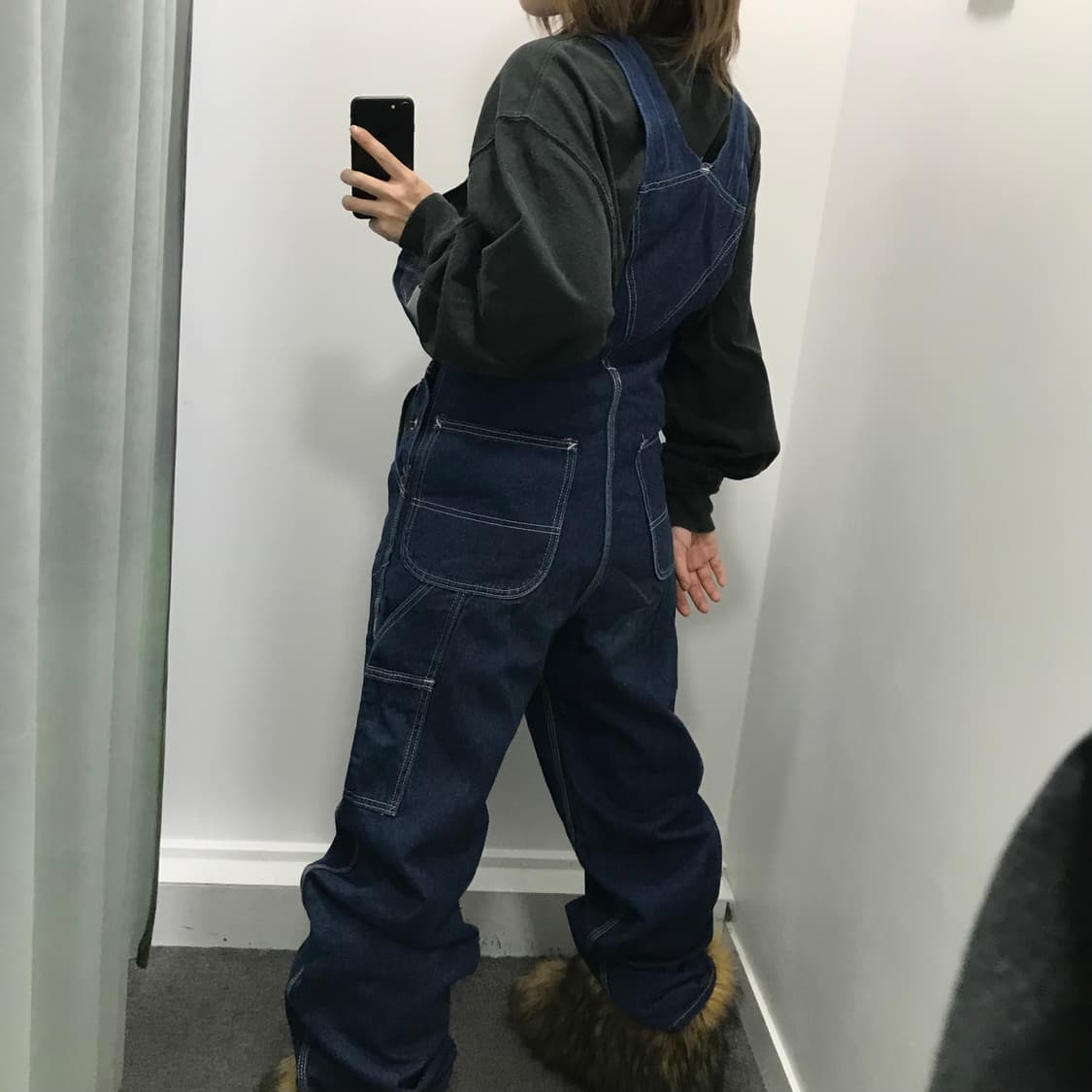 칼하트 데님 오버롤 상품이미지2