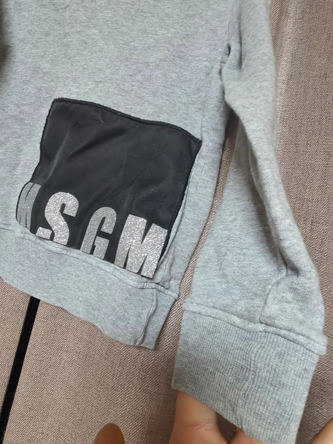 MSGM키즈맨투맨 4Y 상품이미지3