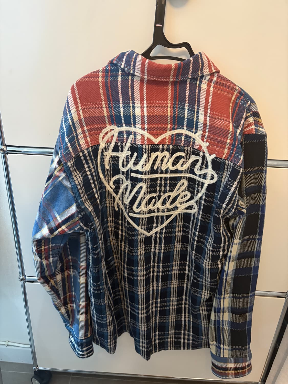 휴먼메이드 크레이지 플란넬 체크셔츠 M 상품이미지2