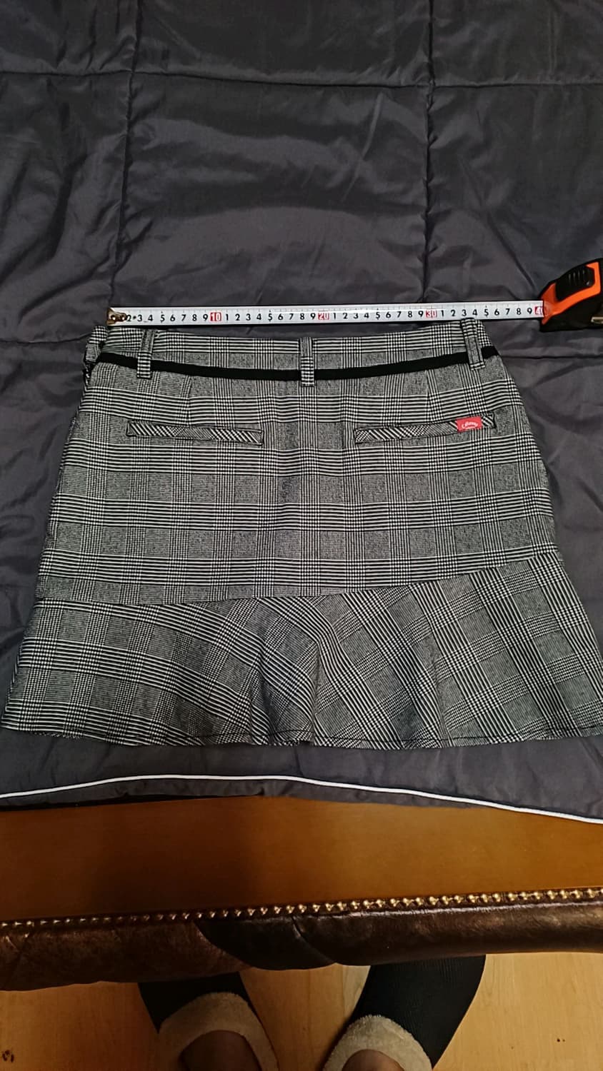 캘러웨이 모직골프스커트 26인치 기장37 상품이미지4