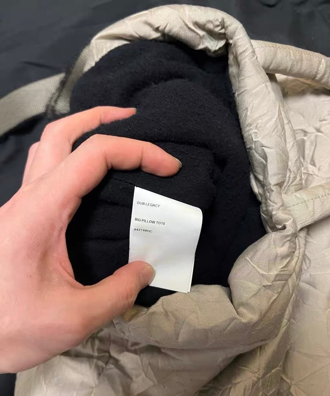 아워레가시 크링클 필로우 토트 백 상품이미지10