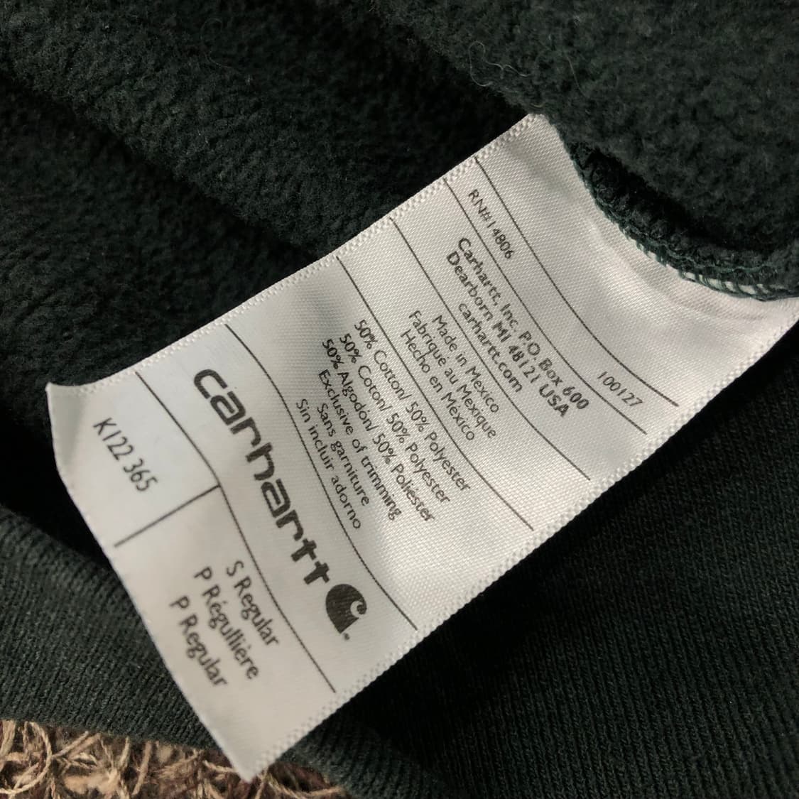 칼하트 페이딩 후드집업 상품이미지6