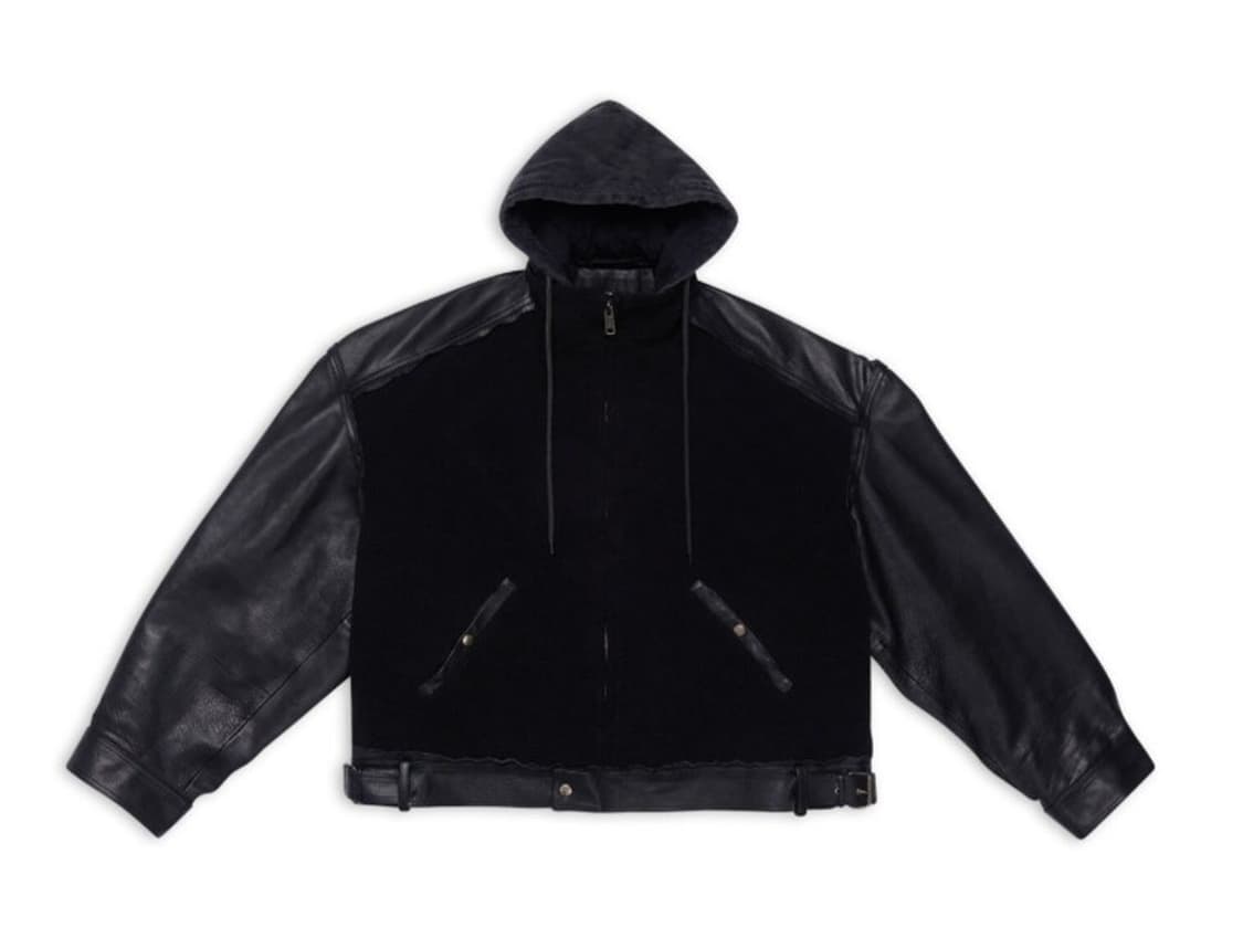 [xs] 발렌시아가 칼리지 1917 버팔로 레더자켓 상품이미지1