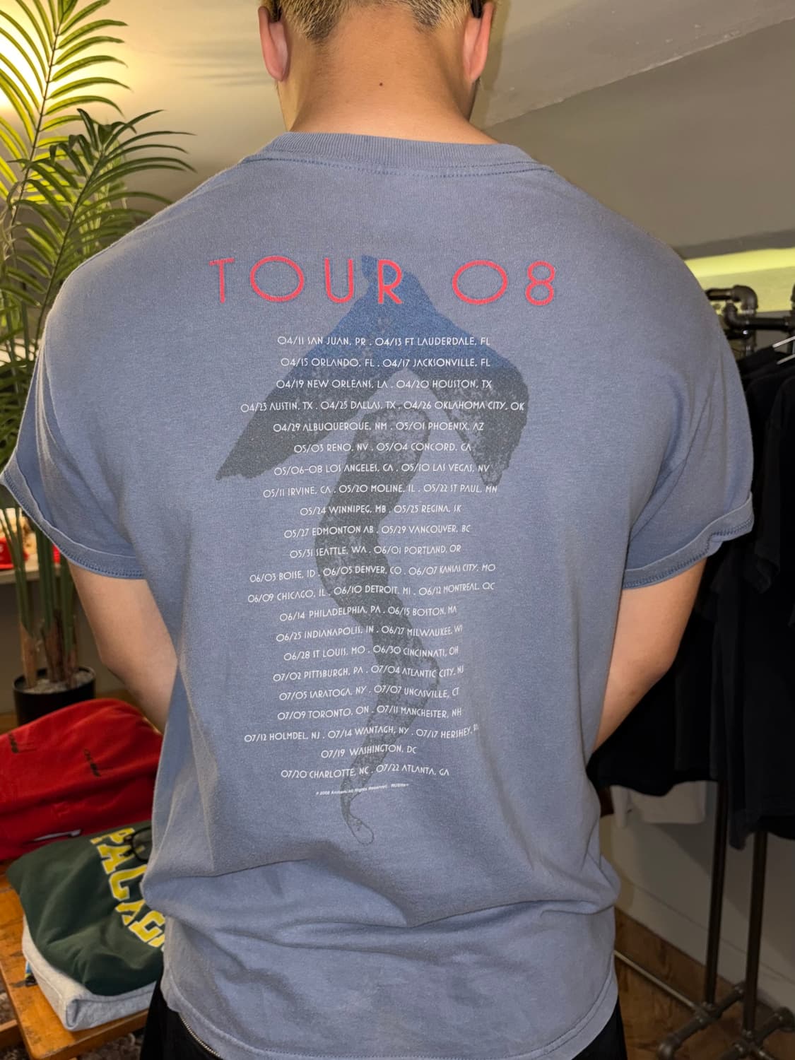 00‘s Rush Vapor Snakes & Arrows Tour T-s 상품이미지8
