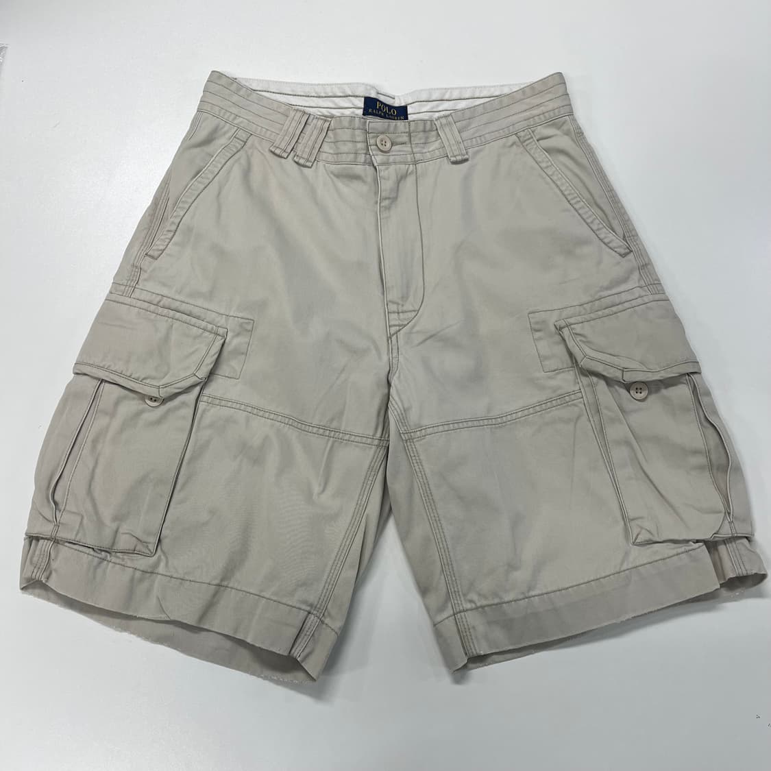 [32] 폴로 랄프로렌 카고 코튼 반바지 베이지 상품이미지1